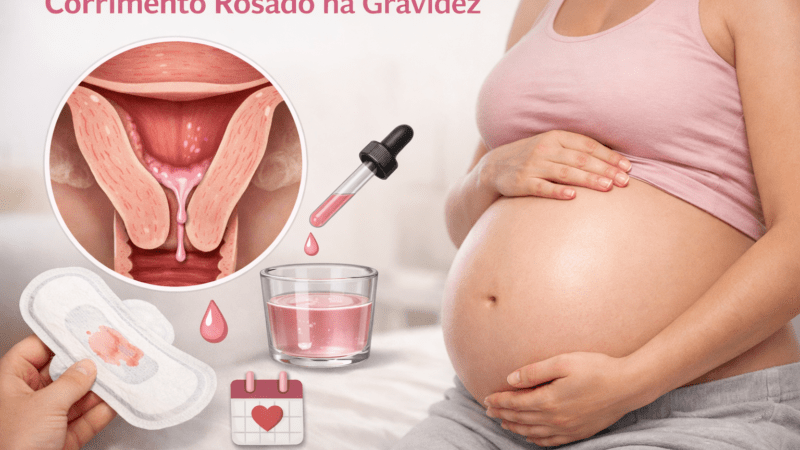 Corrimento rosado na gravidez: causas, riscos e cuidados essenciais
