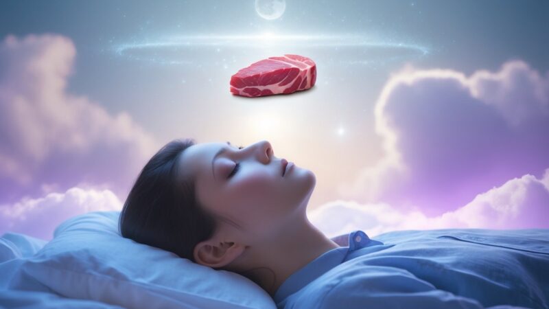 Sonhar com carne no mundo espiritual: interpretação e mensagens