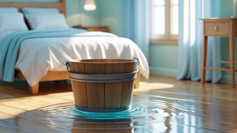 Balde com água no quarto funciona? Veja a real eficácia e dicas