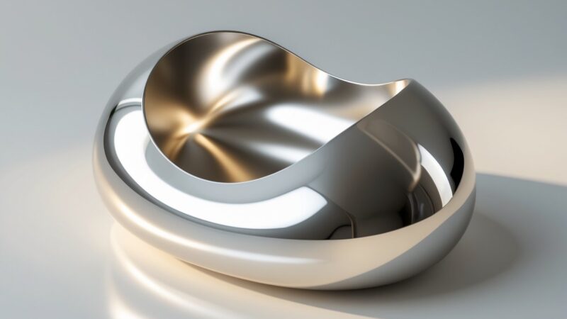 Item coberto de metal brilhante: o que é e onde encontrar