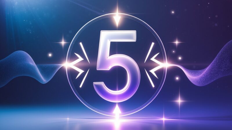 Número 5 na Numerologia: Significado, Energia e Transformação