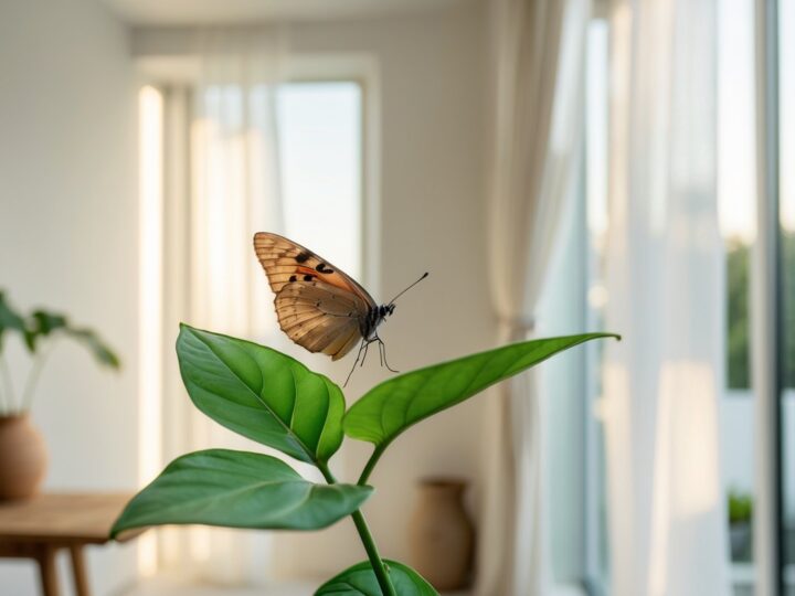 Borboleta dentro de casa: Significados Espirituais e Cores