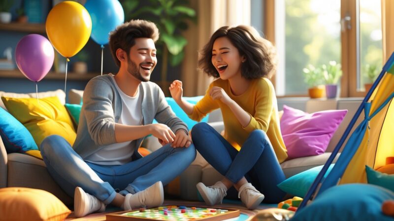 Brincadeiras de Casal Divertidas: Dicas Para Sair da Rotina