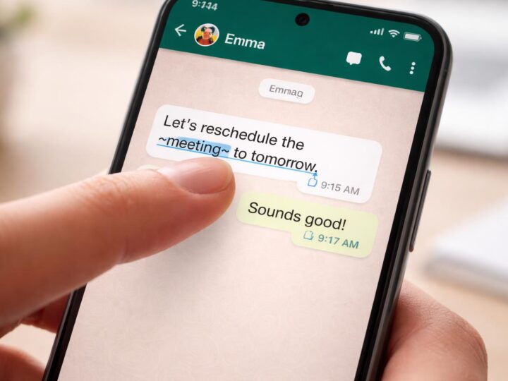 Como riscar uma palavra no WhatsApp: guia fácil para suas mensagens