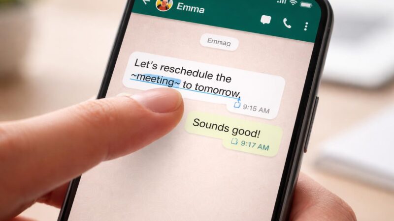 Como riscar uma palavra no WhatsApp: guia fácil para suas mensagens